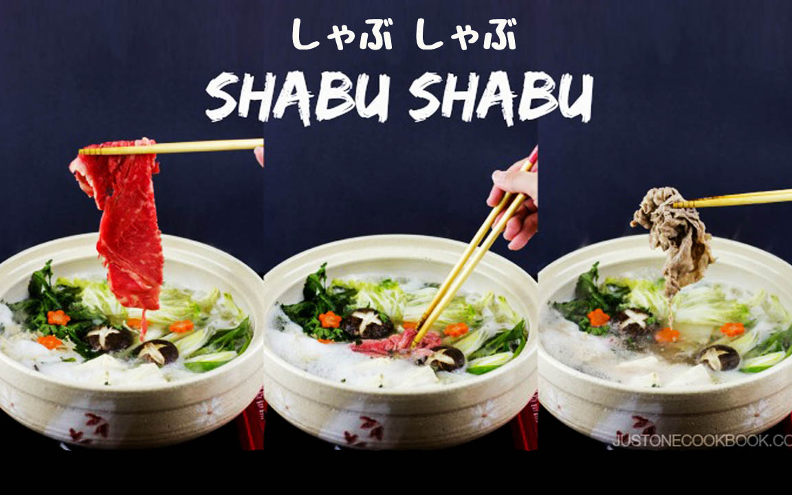 Shabu shabu food