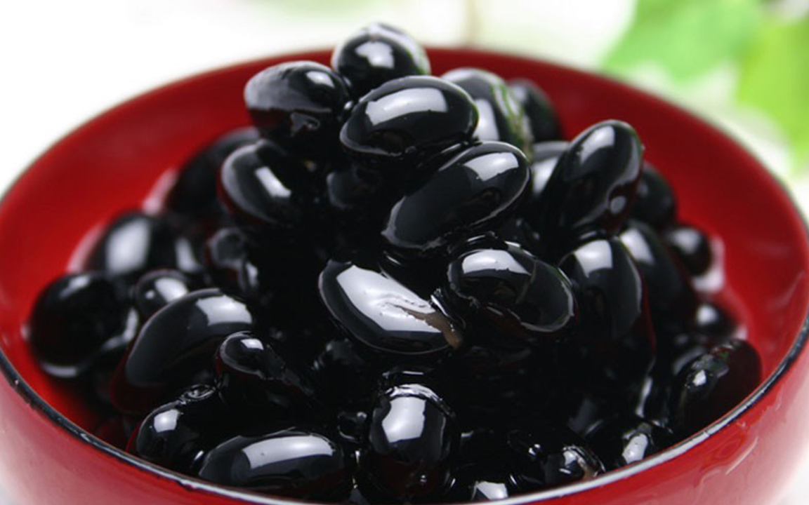Japanese New Years Kuromame sweet black beans